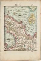 (Senza titolo) Carta geografica dell’Italia centro-settentrionale vista da nord.