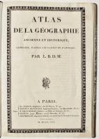 Atlas de la géographie ancienne et historique composée d'après des cartes de d'Anville