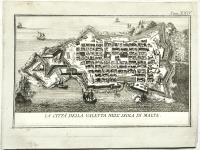 La città della Valetta nell’isola di Malta