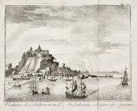 Veduta di Gibilterra nell’Andalusia Regno di Spagna.