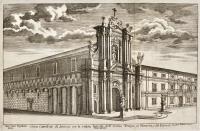 Chiesa cattedrale di Siracusa con la veduta laterale, dell’antico tempio di Minerva, e del Palazzo
