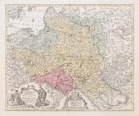 Mappa geographica ex novissimis observationibus repraesentans Regnum Poloniae et magnum Ducatum Lithuaniae. 