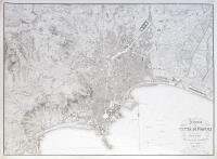 Pianta della città di Napoli e de suoi contorni delineata ed incisa nel Reale officio topografico della guerra