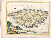 Carta geografica del Regno di Corsica