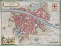 Pianta della città di Firenze